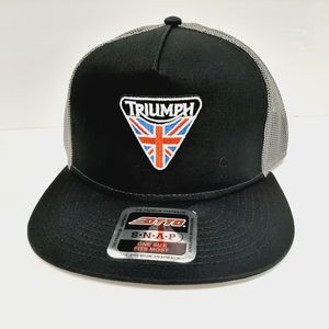 Triumph Motorcycles Otto Flat Bill Trucker Mesh